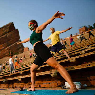Yoga On The Rocks