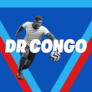 Congo DR Mens National Football Parking Image